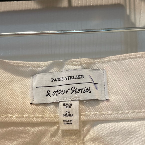 &Other Stories White Denim Skirt - Picture 7 of 7